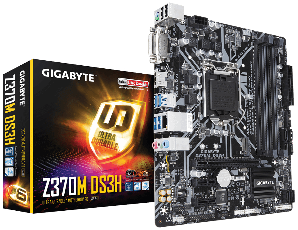 Gigabyte Z370M DS3H - Motherboard Specifications On MotherboardDB